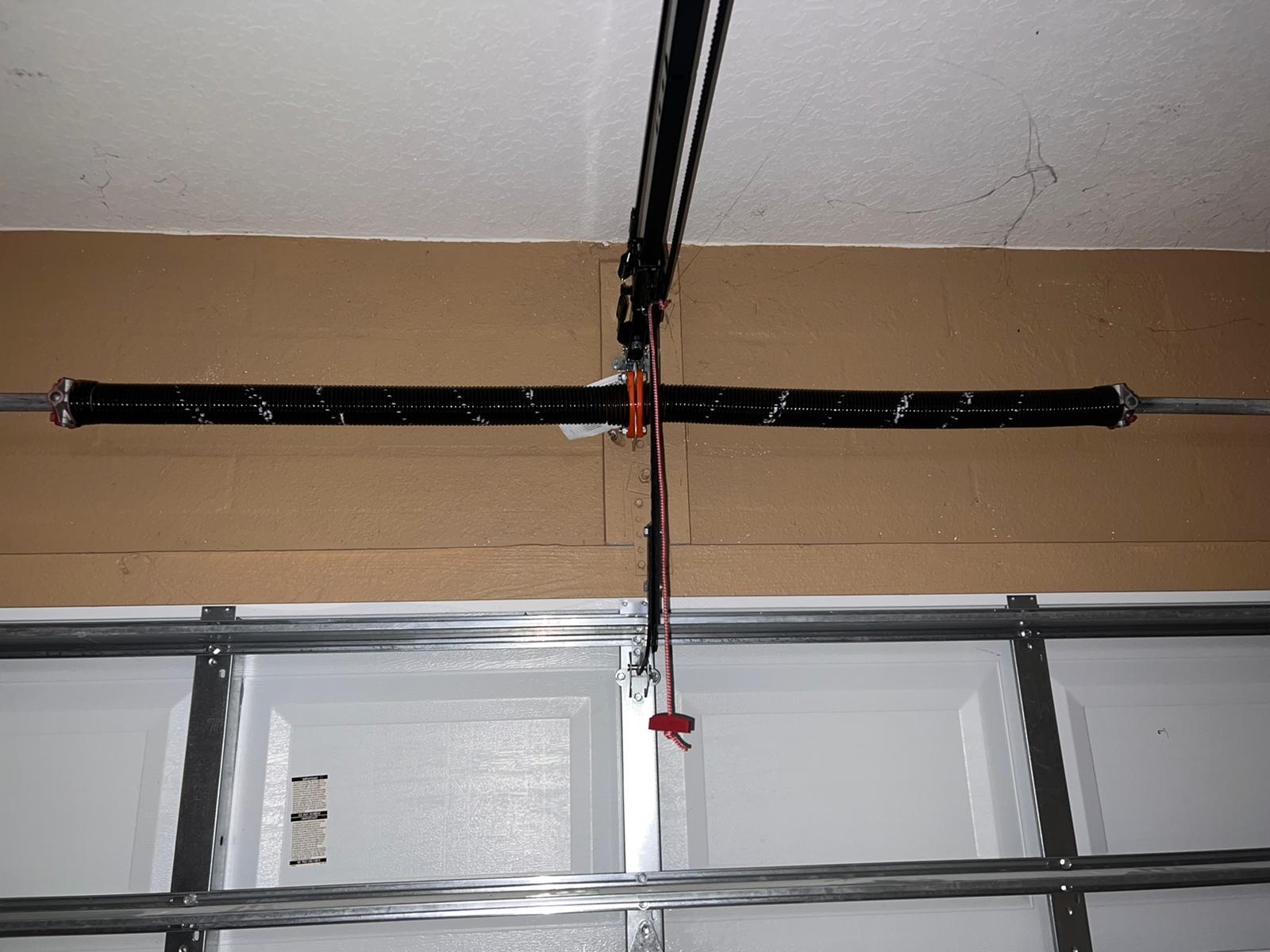 Torsion spring system