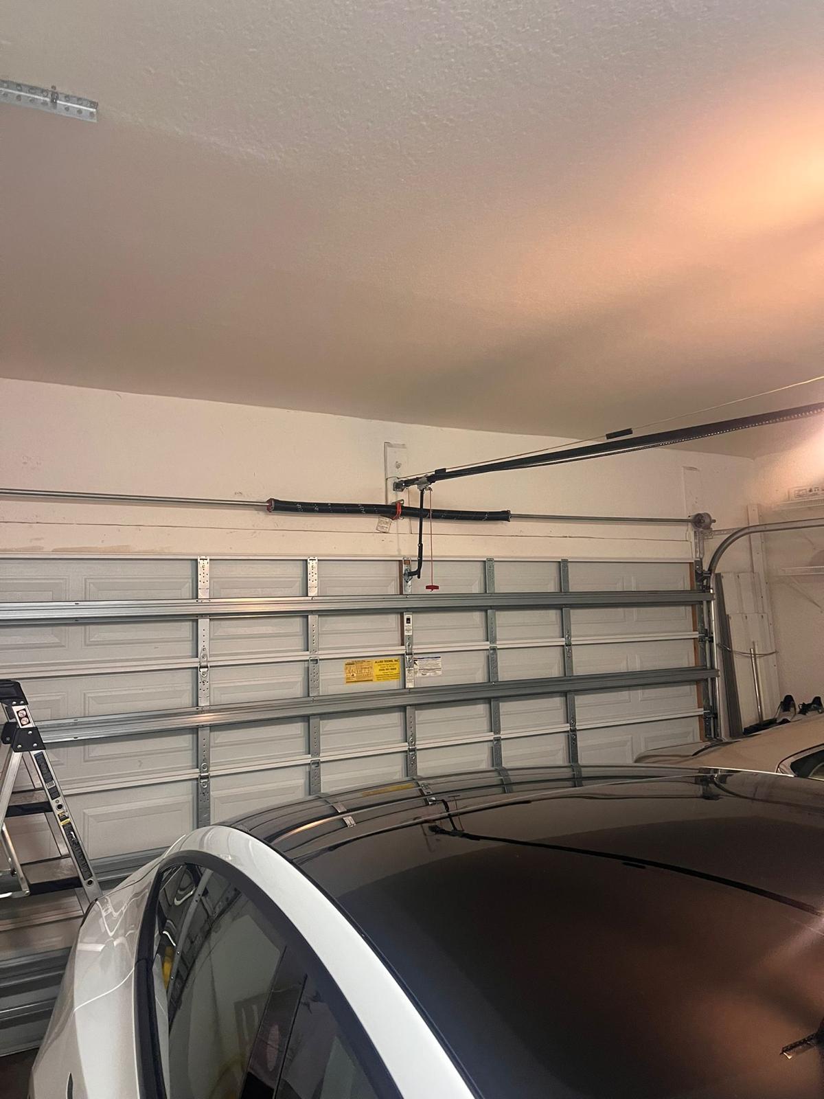 Double torsion spring setup